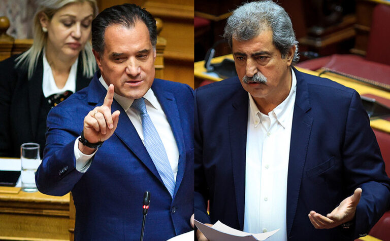 Χαμός και… φιλάκια στη Βουλή μεταξύ Γεωργιάδη και Πολάκη: Σας κατηγορώ ότι πήρατε λεφτά, αν μπορούσατε θα με είχατε σφάξει