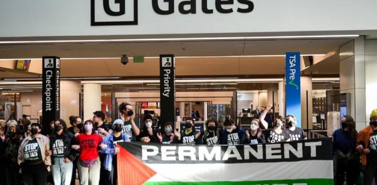 Σαν Φρανσίσκο: Διαδηλωτές απέκλεισαν το αεροδρόμιο – Ζητούσαν τερματισμό του πολέμου στη Γάζα