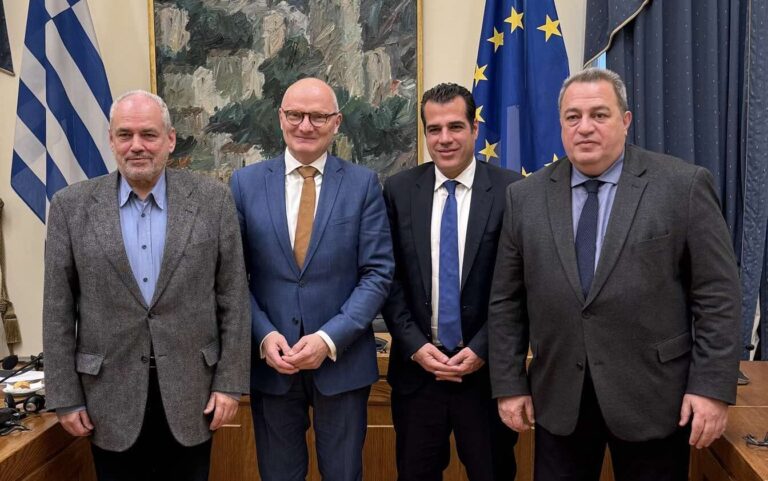 Το νέο Γερμανό Πρέσβη στην Ελλάδα υποδέχθηκε ο αντιπρόεδρος της Επιτροπής Ελληνογερμανικής Φιλίας Ε. Στυλιανίδης – evros24.gr