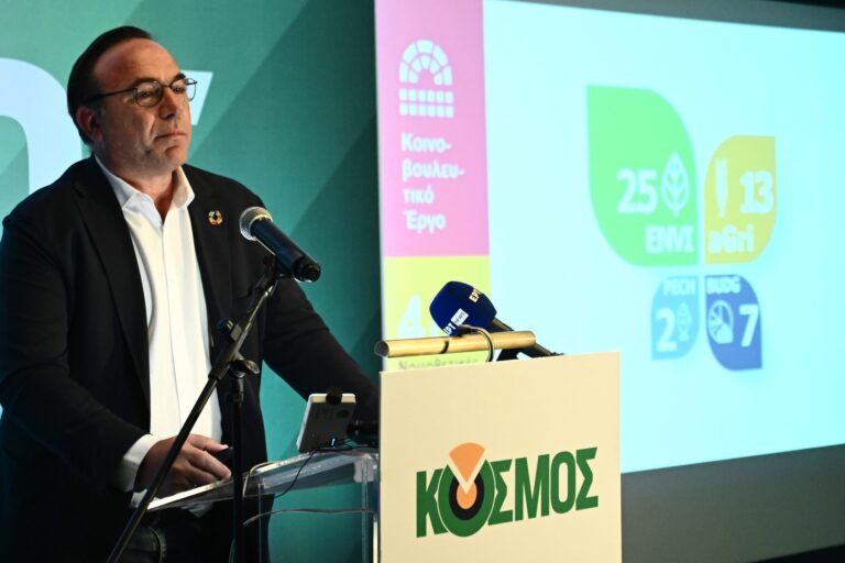 ΚΟΣΜΟΣ: Ο Πέτρος Κόκκαλης παρουσίασε την «Εθνική Πράσινη Συμφωνία» για τις Ευρωεκλογές