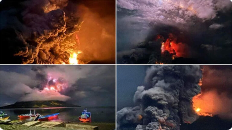 Ινδονησία: Ηφαίστειο εξερράγη στη βορειοανατολική Κελέβη – Εκκενώθηκαν δύο χωριά