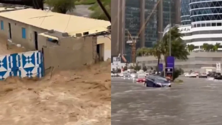 Απίστευτες εικόνες από το πλημμυρισμένο Ντουμπάι