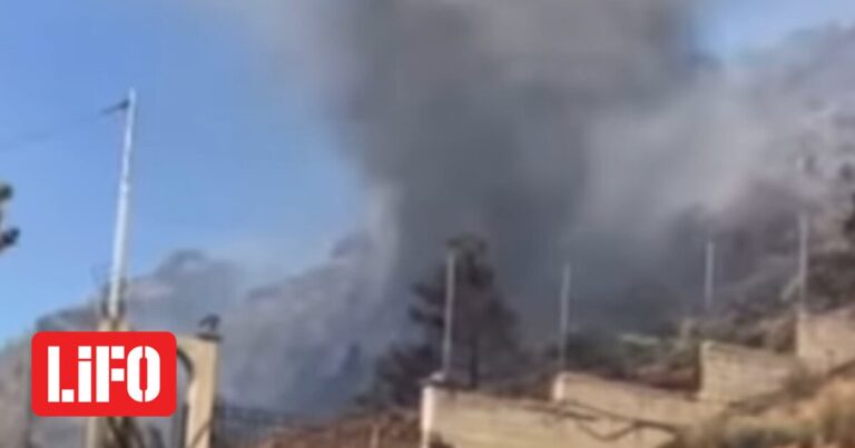 Φωτιά στο Λασίθι: Το πύρινο μέτωπο δημιούργησε ανεμοστρόβιλο – Πρωτοφανή πλάνα από την Ιεράπετρα | LiFO