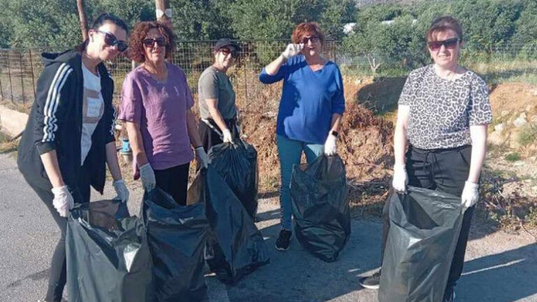 Χανιά: Εθελοντική δράση καθαρισμού στον Δήμο Καντάνου-Σελίνου