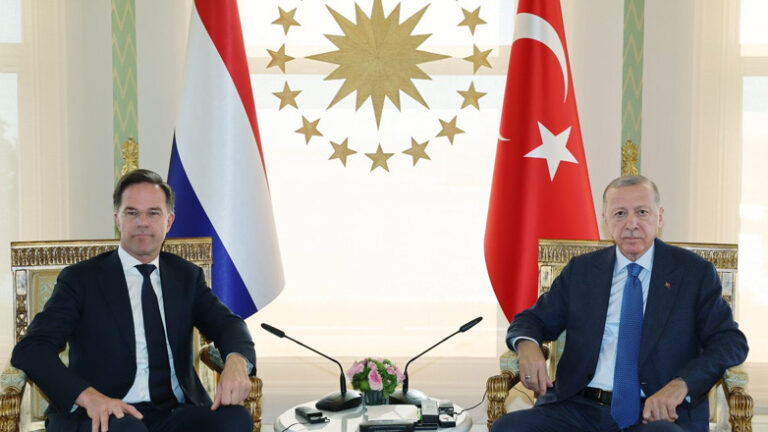 Τουρκία: Συνάντηση Ερντογάν με τον πρωθυπουργό της Ολλανδίας Μαρκ Ρούτε