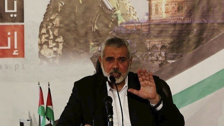 Ισμαήλ Χανίγια: Η Χαμάς εξακολουθεί να επιδιώκει συμφωνία εκεχειρίας