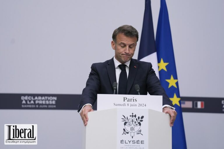 Γαλλία – Βαθαίνει η πολιτική κρίση: Ένας στους δύο Γάλλους ζητά παραίτηση Μακρόν αν ηττηθεί στις εκλογές