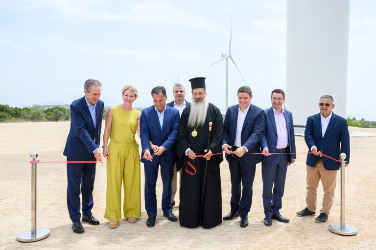 Η EDP Renewables εγκαινίασε το δεύτερο έργο της στην Ελλάδα – Με εγκατεστημένη ισχύ 35 MW το αιολικό πάρκο «Ερημιά»