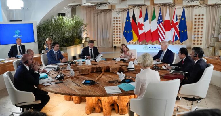 G7: «Πολιτική συμφωνία» για το ξεπάγωμα ρωσικών περιουσιακών στοιχείων για την Ουκρανία