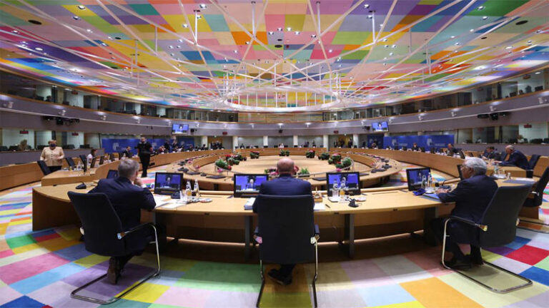 To Ευρωπαϊκό Συμβούλιο καταδικάζει με τον πιο έντονο τρόπο κάθε απειλή κατά των κρατών μελών της ΕΕ
