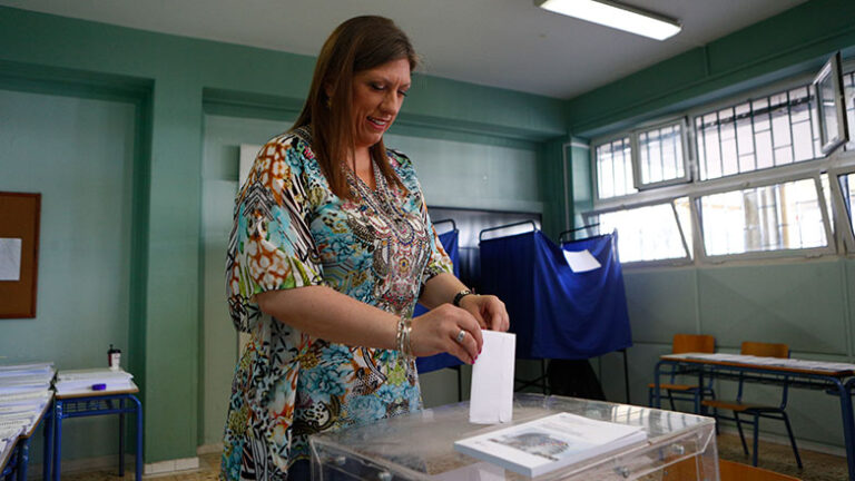Ψήφισε η Ζωή Κωνσταντοπούλου: «Πάμε να κάνουμε την αγάπη δύναμη»