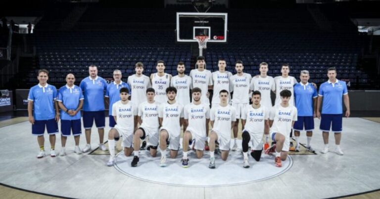 Αυλαία με ήττα για την Εθνική Νέων Ανδρών στο τουρνουά της Τουρκίας