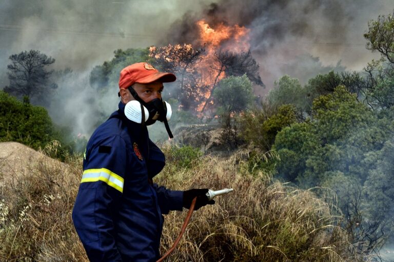 Πολιτική Προστασία: Οι οχτώ περιοχές που κινδυνεύουν περισσότερο αύριο από πυρκαγιές