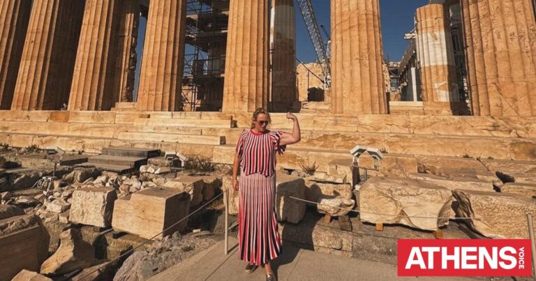 Ρέμπελ Γουίλσον: Στην Ελλάδα η ηθοποιός που φωτογραφήθηκε στην Ακρόπολη