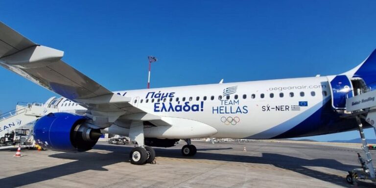Πάμε Ελλάδα: Το γαλανόλευκο αεροπλάνο της Εθνικής