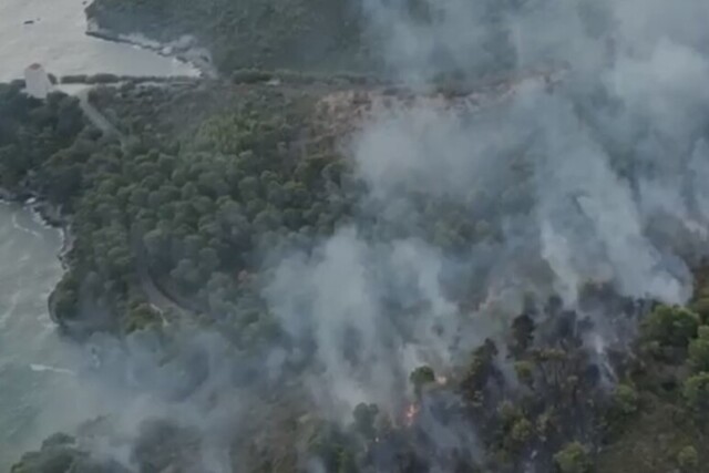 Ιταλία: Εκατοντάδες τουρίστες απομακρύνθηκαν από κάμπινγκ λόγω δασικής πυρκαγιάς