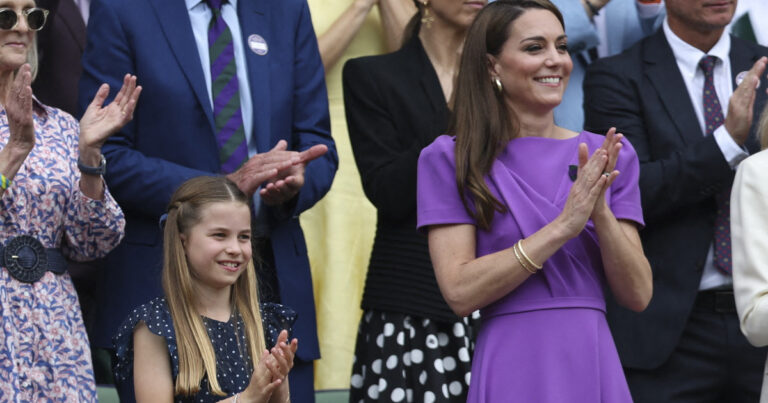 Πριγκίπισσα Κάθριν: Ο συμβολισμός του μοβ φορέματος που έβαλε στο Wimbledon
