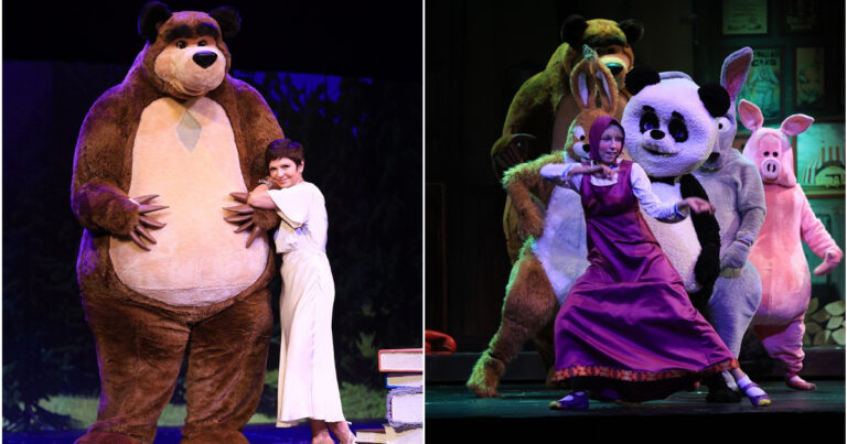 Ταμίλα Κουλίεβα: Η παιδική παράσταση «Η Μάσα και ο Αρκούδος, μια μεγάλη γιορτή» που σκηνοθετεί ξεκίνησε την περιοδεία της