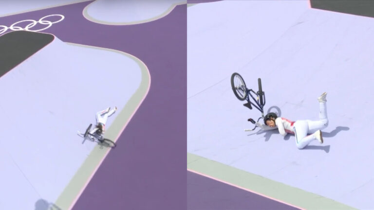 Ολυμπιακοί Αγώνες 2024: Η σοκαριστική πτώση της Γαλλίδας ποδηλάτισσας – «Πάγωσε» η κερκίδα