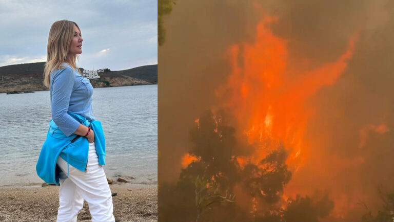 Κόλαφος η Χριστίνα Παππά για την φωτιά στην Αττική: «Πιάστε τους αλήτες, κρεμάστε τους»