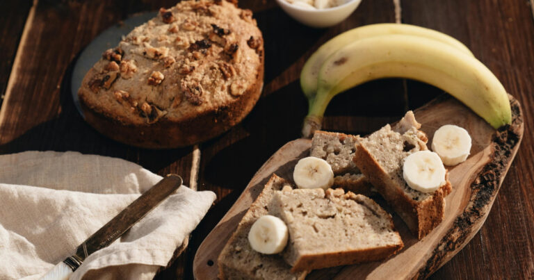 Εύκολο banana bread με 9 υλικά