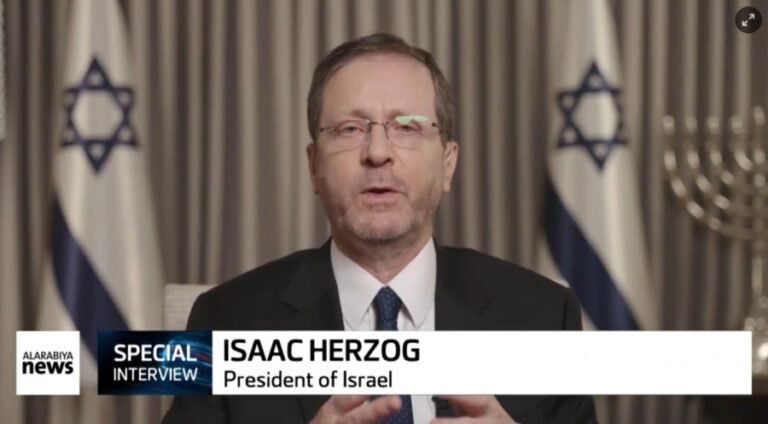 Ιστορική συνέντευξη του Isaac Herzog στο Al-Arabiya – «Ξυπνήστε» λέει στου λαού του Ιράν και του Λιβάνου