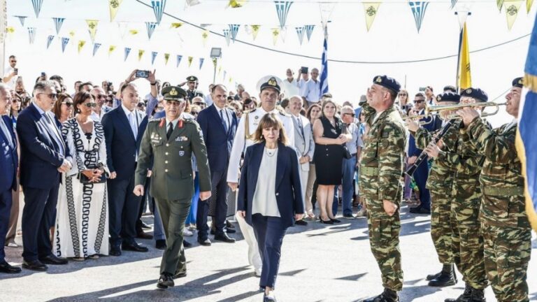 Σακελλαροπούλου: Ο ξεσηκωμός των Καρπάθιων,  μας εμπνέει και μας καθοδηγεί στη διαρκή υπεράσπιση της ανεξαρτησίας της χώρας μας