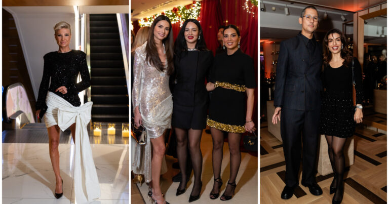 Τα γιορτινά looks σε Pre Christmas fashion event στο Σύνταγμα