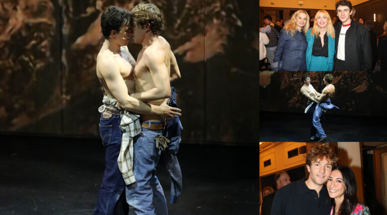 Brokeback Mountain: Λαμπερή πρεμιέρα στο θέατρο Κνωσσός – Τα καυτά φιλιά των πρωταγωνιστών