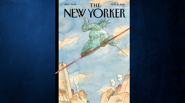 Εκλογές ΗΠΑ 2024 – New Yorker: Η Αμερική σε τεντωμένο σκοινί