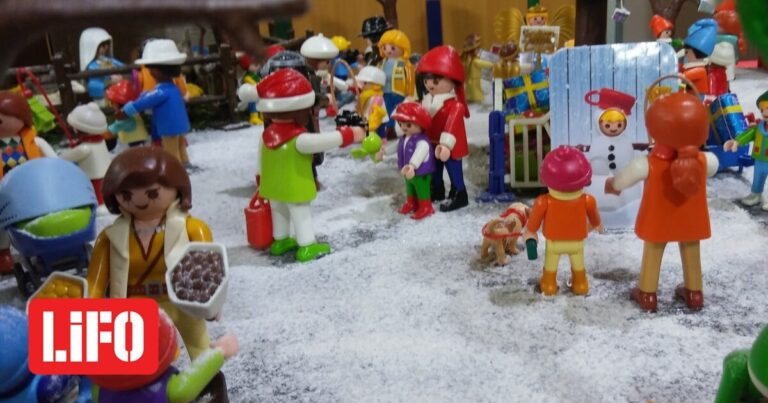 Χριστουγεννιάτικο χωριό με Playmobil από συλλέκτη χομπίστα μας ξανακάνει παιδιά