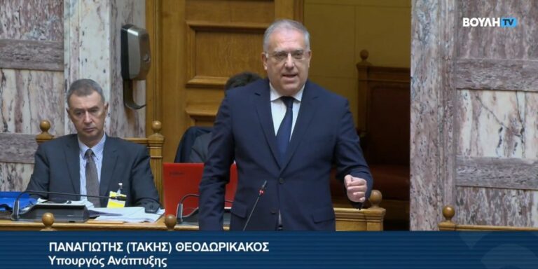 Θεοδωρικάκος σε Βελόπουλο: Δεν μπορεί κανένας να αμφισβητήσει την πατριωτική πολιτική της ΝΔ